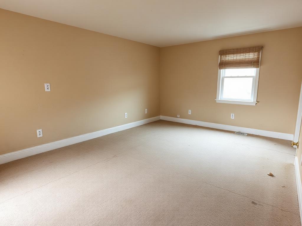 Unit 214 Living room, before